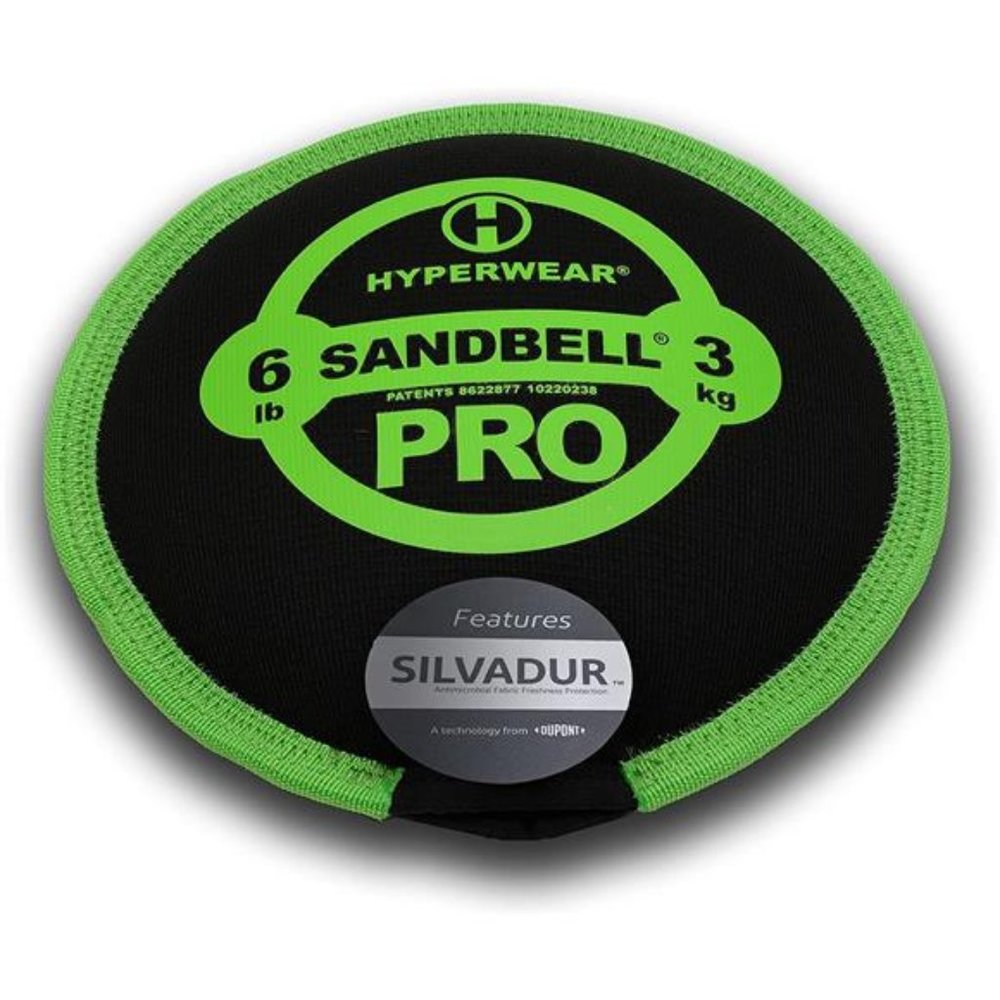 Hyperwear SandBell PRO Workout Sandbag Kettlebell Ship Pre-Filled Sizes 6-70 lbs
